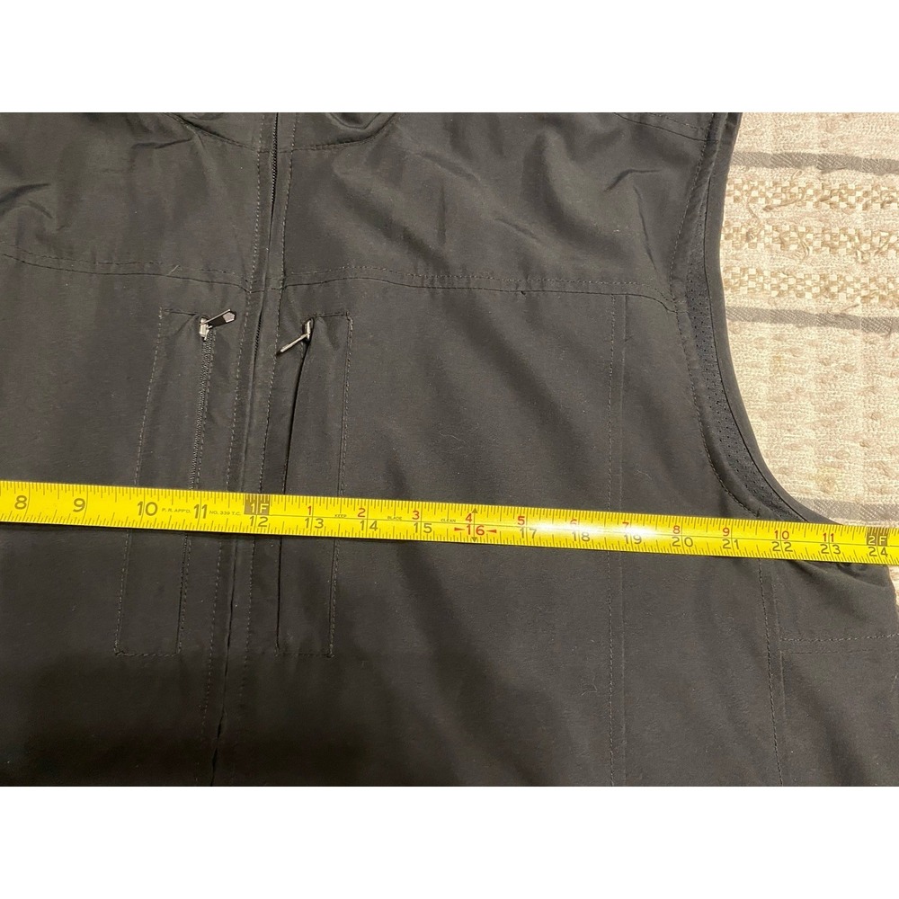 SCOTTeVEST RFID Travel Vest Men XL Black Multi Pocket TEC Utility Tactical - Picture 4 of 10